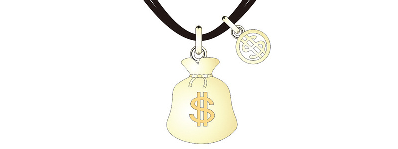 Good Meaning Moneybag Shape Jewelry Set