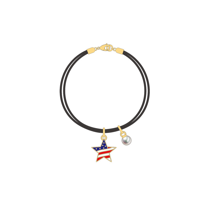 2020 Factory Direct Flag Series Star Jewelry Set for Adult