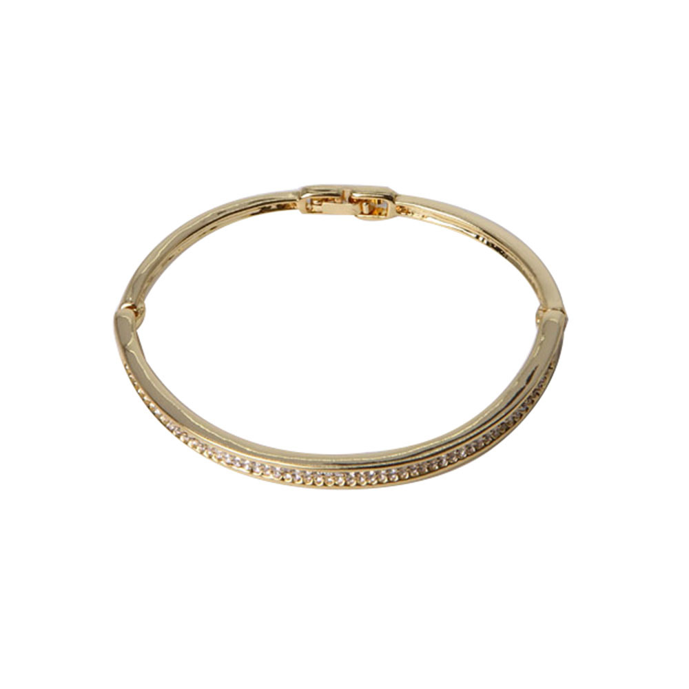 China Manufacturer Gold Rope Bracelet with Rhinestone