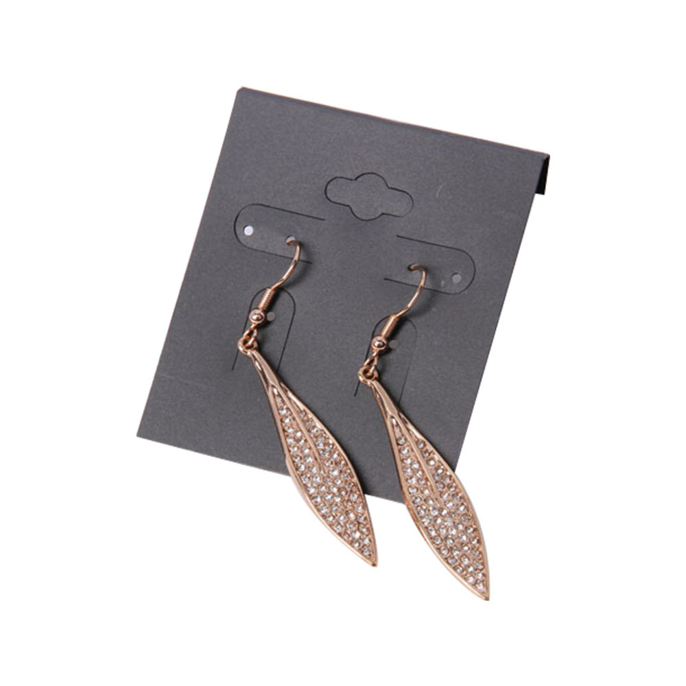 Quality Most Popular Fashion Jewelry Leaf Type Gold Earring