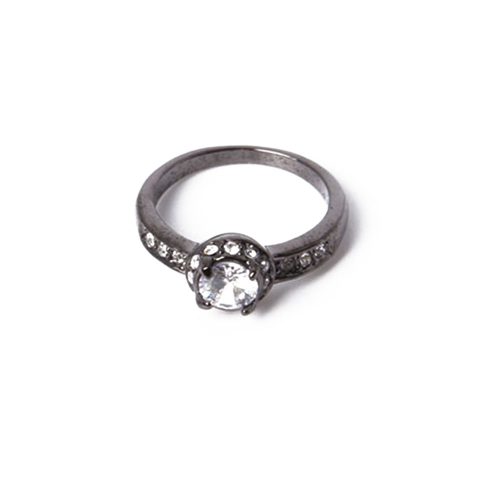 Easy Carry Fashion Jewelry Alloy Ring with Rhinestone