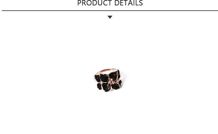 Quality Most Popular Fashion Jewelry Ring with Colored Rhinestone