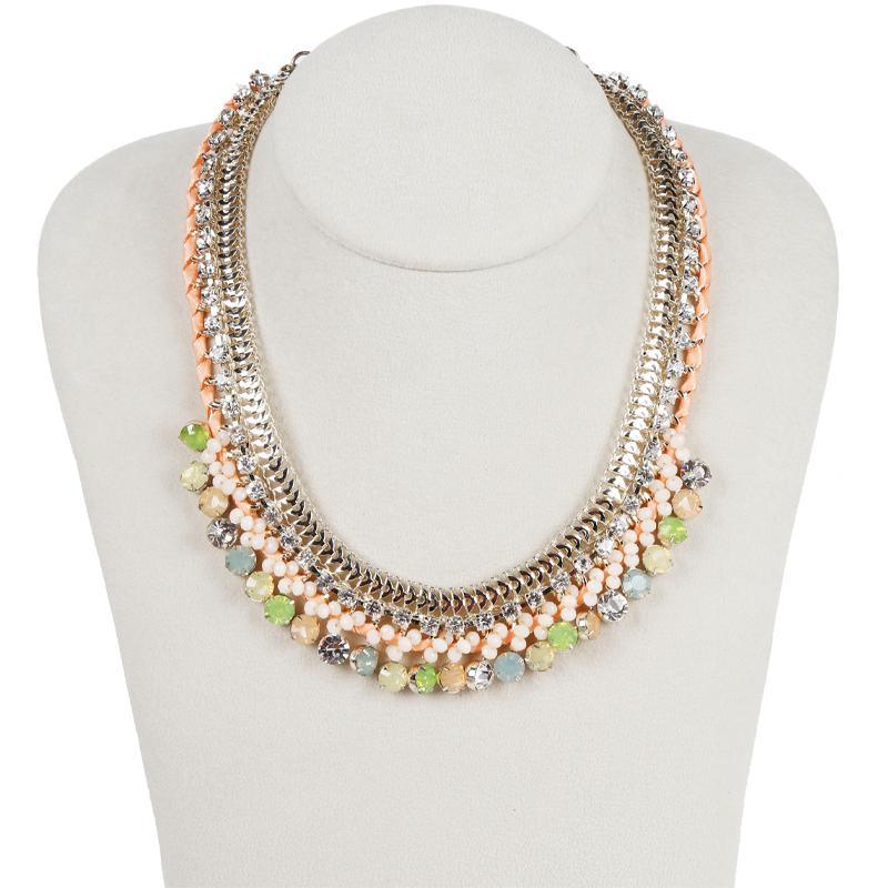 Grandiloquent National Style String of Beads Necklace