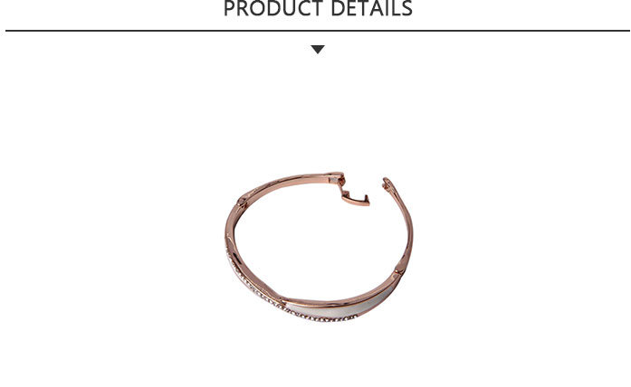 Good Guality Fashion Jewelry Gold Bracelet with Rhinestone