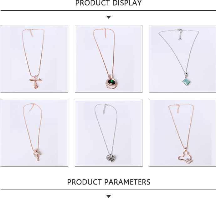 Hot Sale Fashion Jewelry Gold Mickey Pendant Necklace