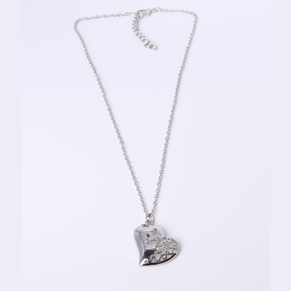 New Design Fashion Jewelry Silver Lock Pendant Necklace