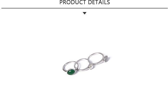 Sample Available Fashion Jewelry Silver Ring with Rhinestone