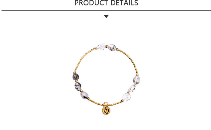 Trending Product Fashion Jewelry Gold Rope Bracelet with Bead