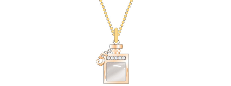 New Arrival Fashion Square Pink Diamond Jewelry Set
