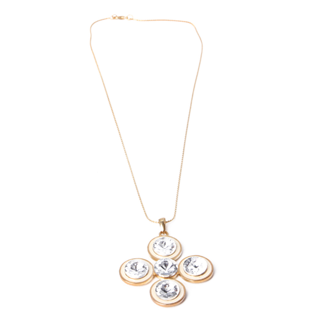 Personalized Fashion Jewelry Pendant Necklace with Big Rhinestone