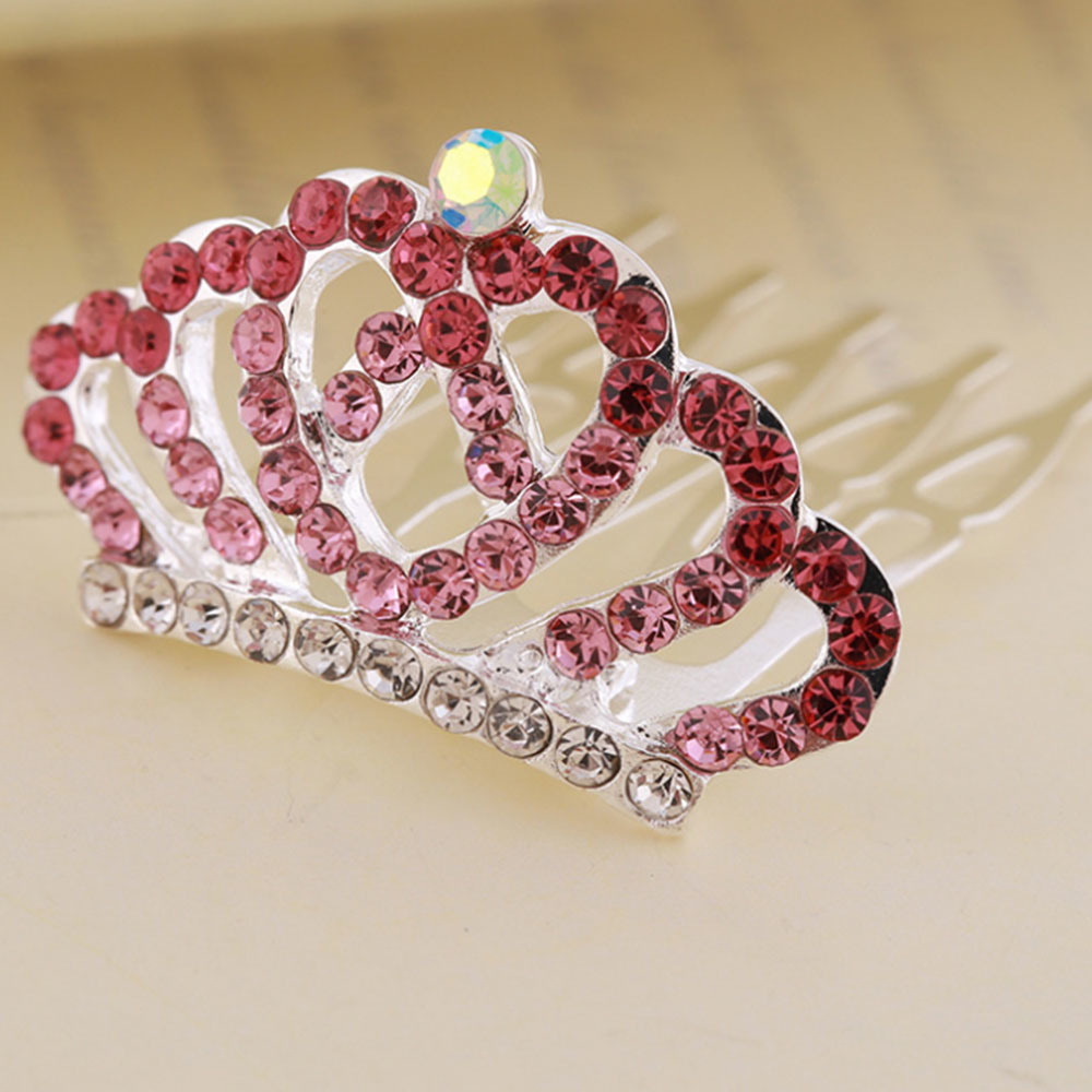 Fashion Hair Claws with Crown with Diamond