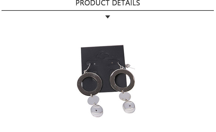 New Design Fashion Jewelry Silver Pendant Earrings