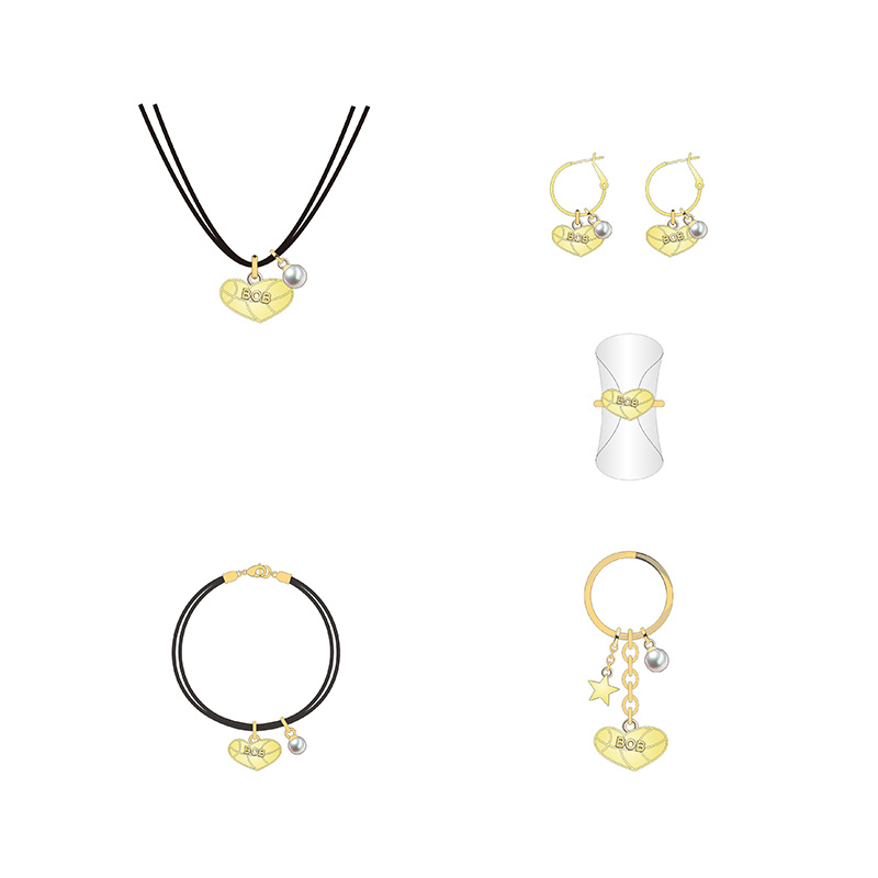 Heart Simple Classic Design Fashion Jewelry