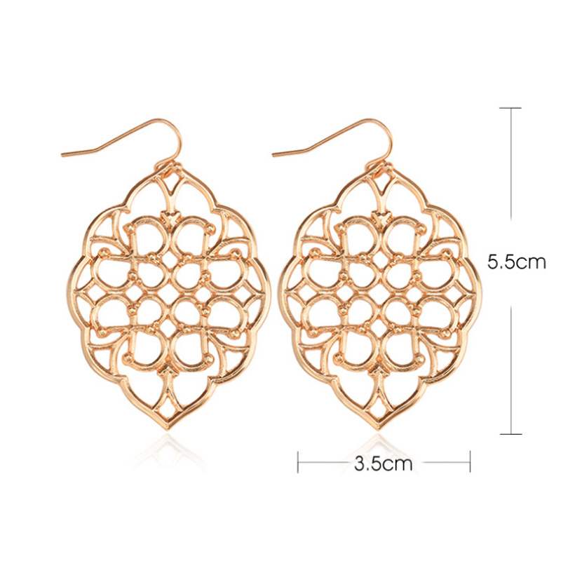 Simple French Retro Gentle Temperament High-Grade Sense Earrings Earrings Female Summer