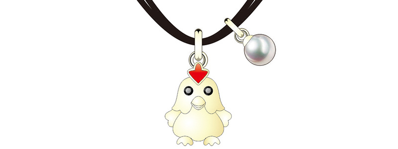 Hot Sale Cute Gold Mini Chicks Jewelry Set