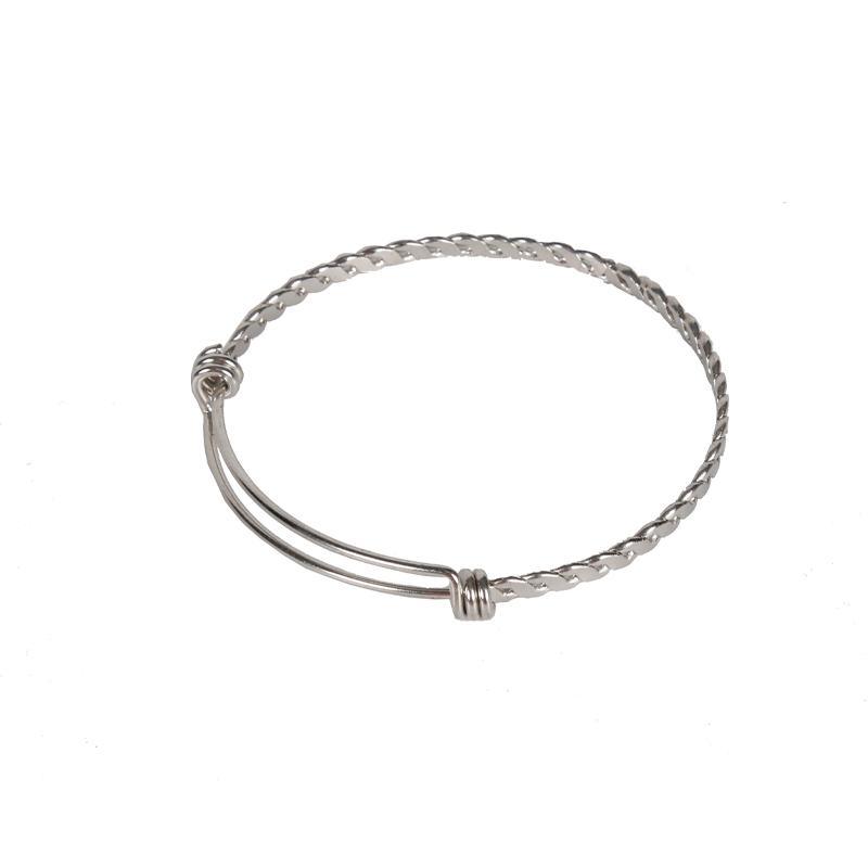 Chinese Style Knot Design Silver Bracelet