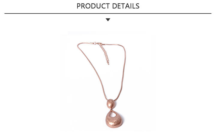 Universal Fashion Costume Jewelry Gold Pendant Necklace