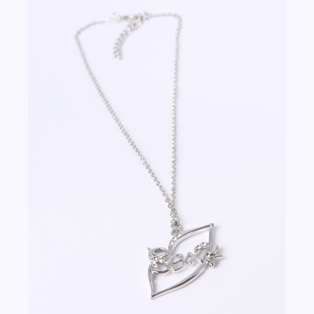 Newest Design Fashion Jewelry Silver Pendant Necklace
