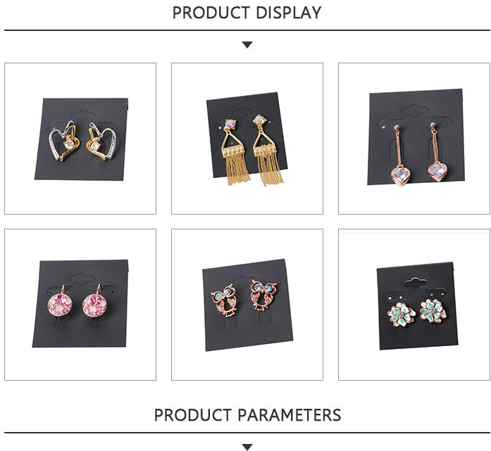 Ingenious Fashion Jewelry Owl Pendant Earrings with Rhinestone