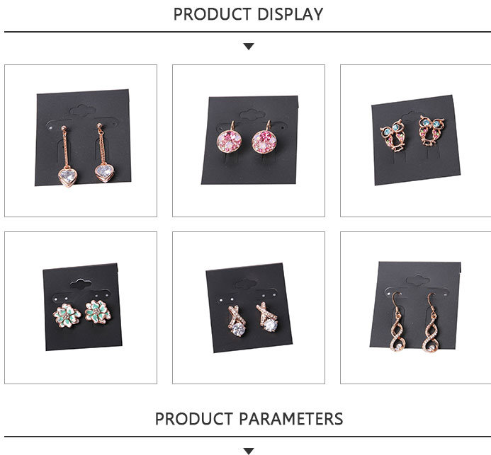 Fashion Jewelry Earring with Heart Charm CZ Stones