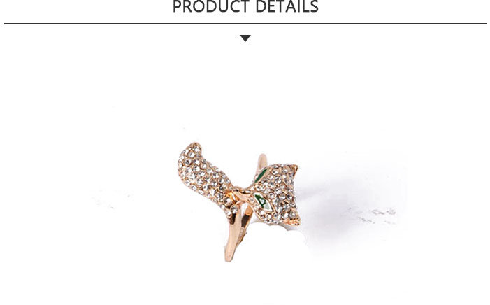 Sample Available Fashion Jewelry Irregular Gold Ring