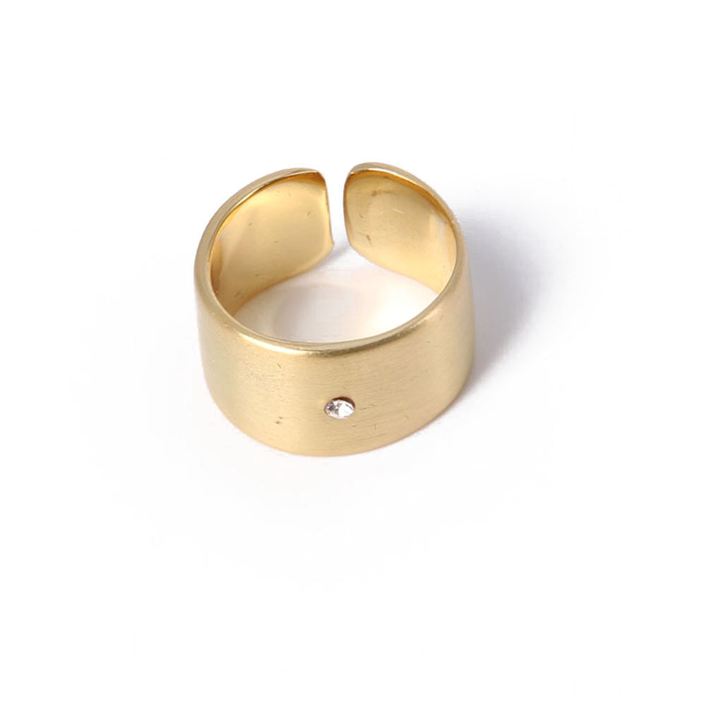 Wholesale Fashion Jewelry Glod Ring with Rhinestone