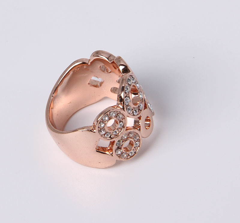 Cheap Price Fashion Jewelry Ring with Rhinestones Factory Wholesale