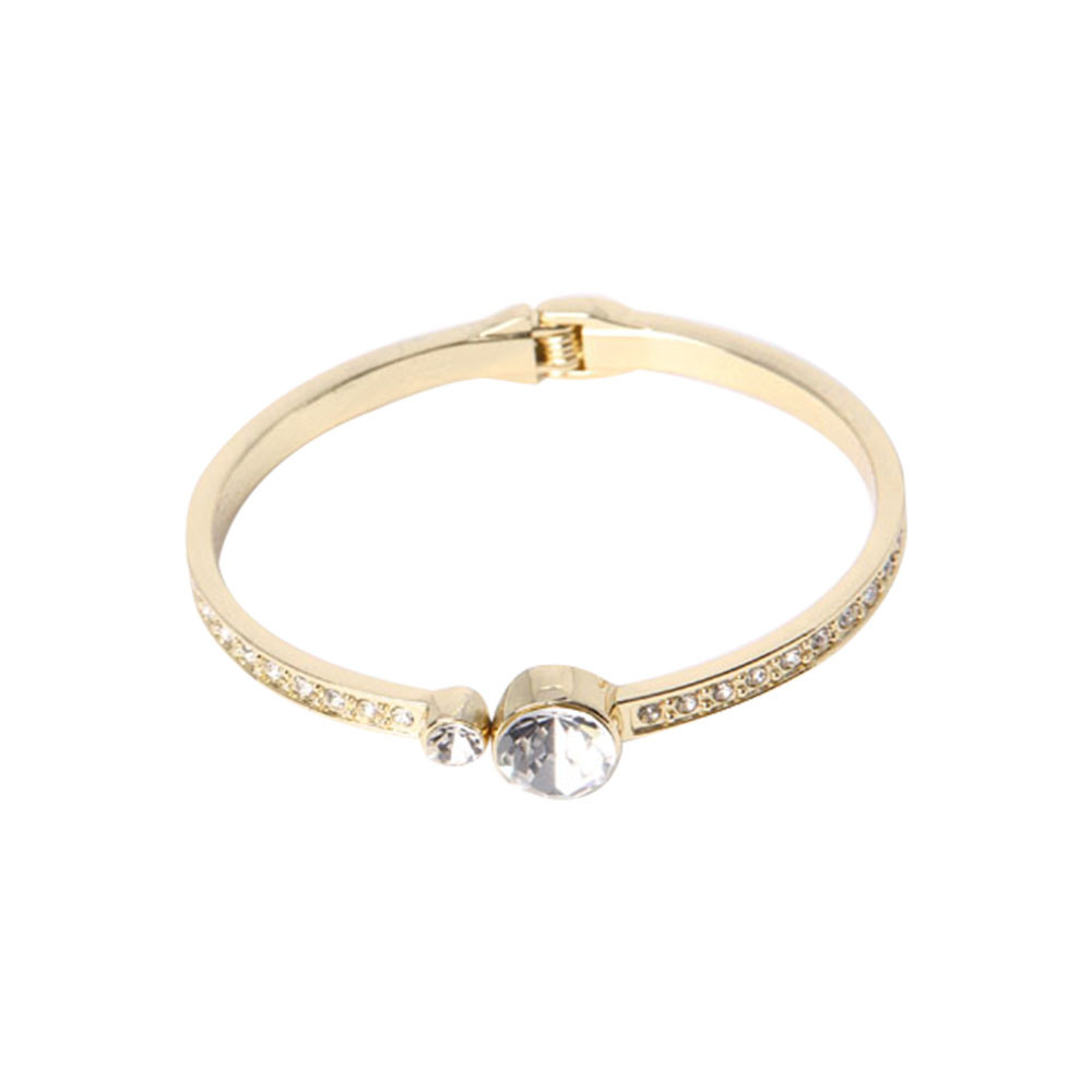 Fashion Gold Jewelry Bracelet with Fine Drill