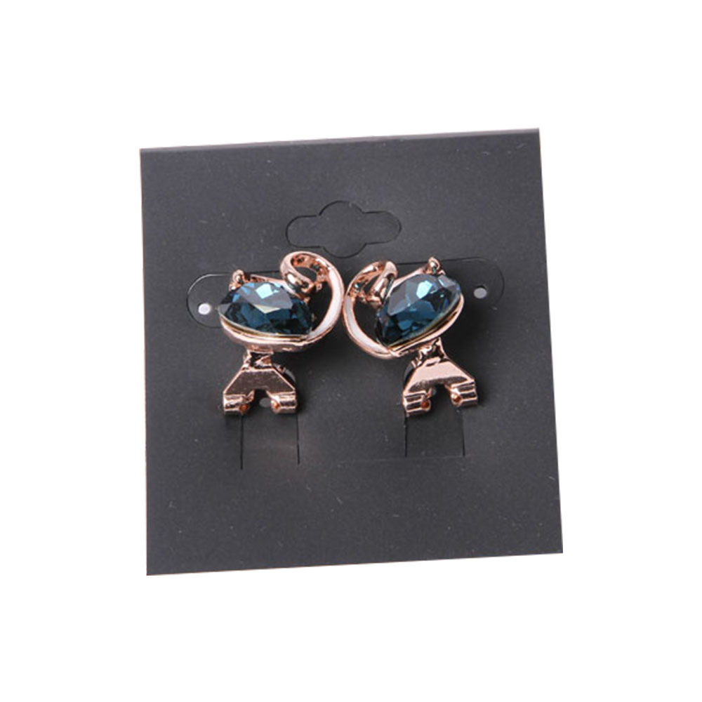 Fashion Jewelry Gold Plated Earring with Glass Bead