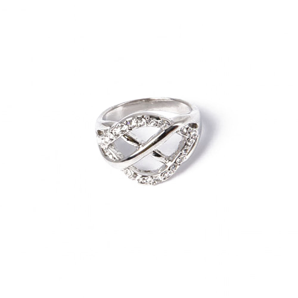 New Product Fashion Jewellery Glod Ring with Rhinestone