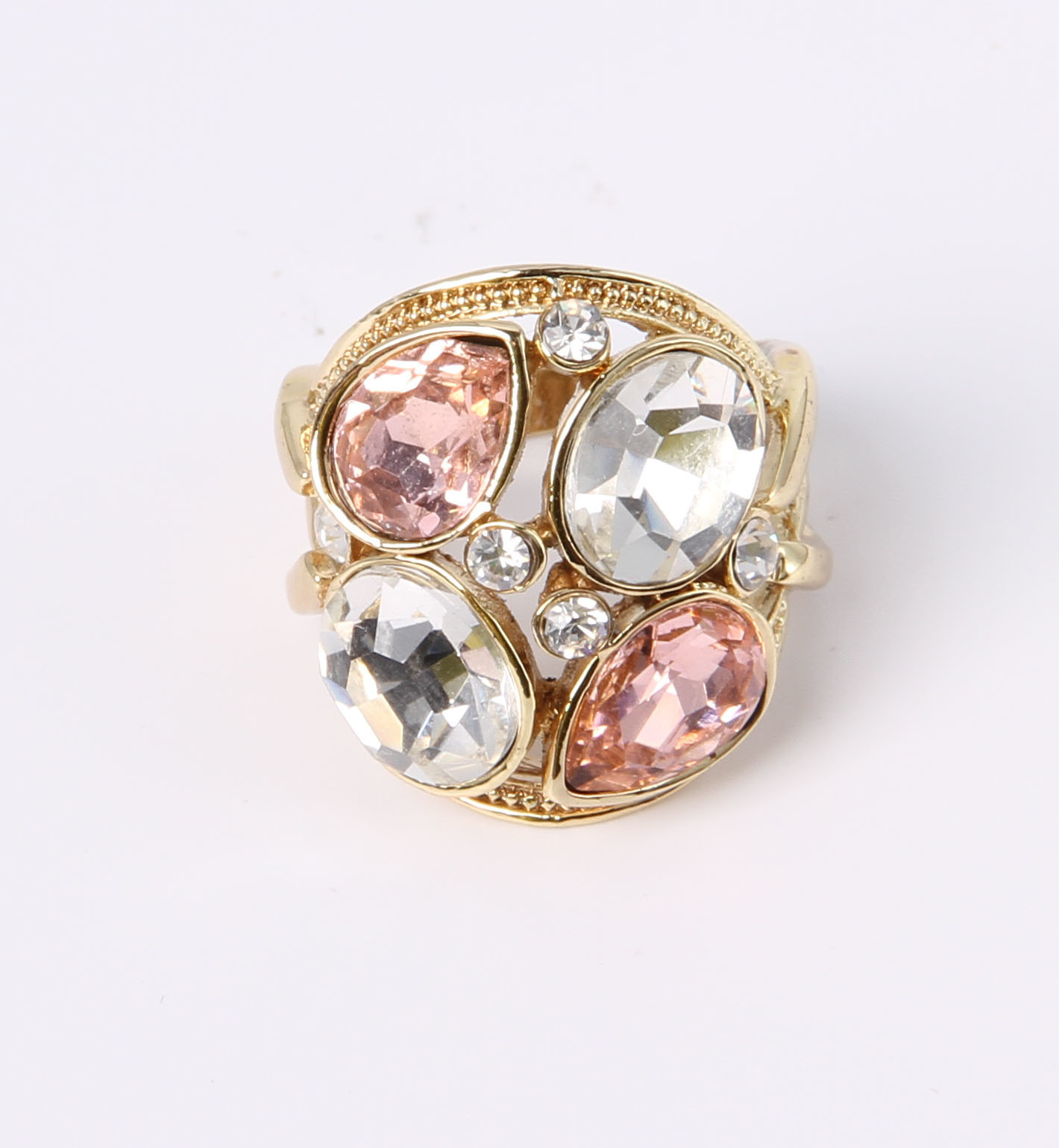 Rose Gold Plated Fashion Jewelry Ring