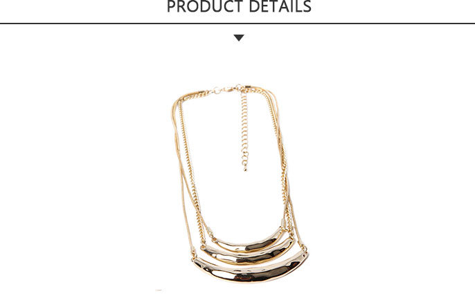 New Style Fashion Jewelry Costume Jewelry Gold Necklace