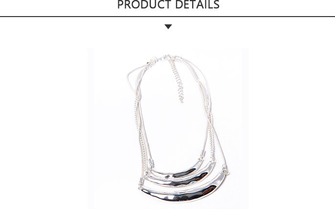 New Style Costume Jewelry Fashion Jewelry Silver Necklace