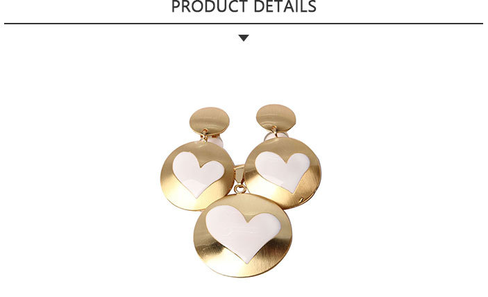 Factory Supply Fashion Gold Plating Roundness Shape Jewelry Set