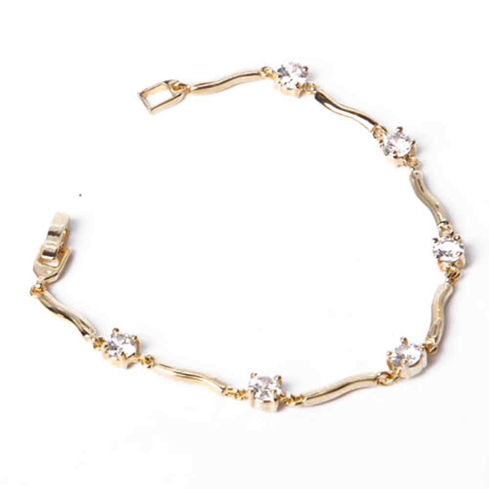 Good Quality Fashion Jewelry Gold Plate Rope Bracelet