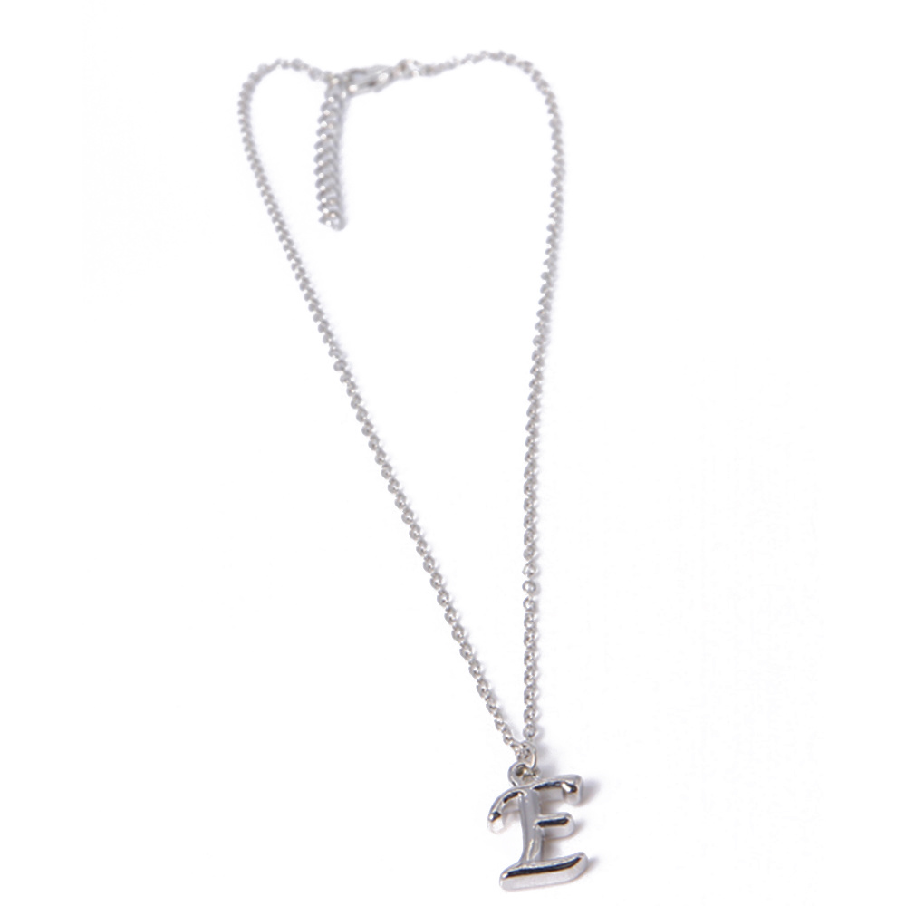 Good Quality Fashion Jewelry Silver V Letter Pendant Necklace