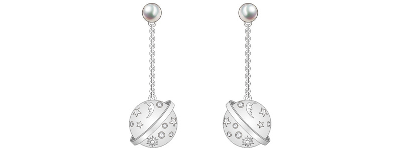 Cost-Effective Universe Series Mars Jewelry Set for Female