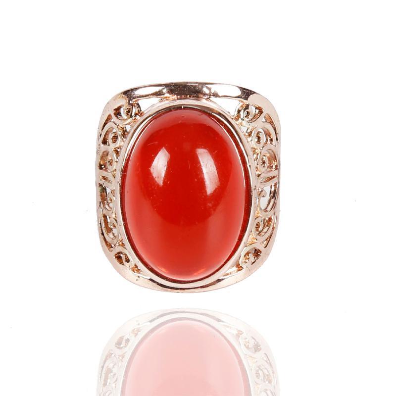 Two Styles of Ruby Gold Ring