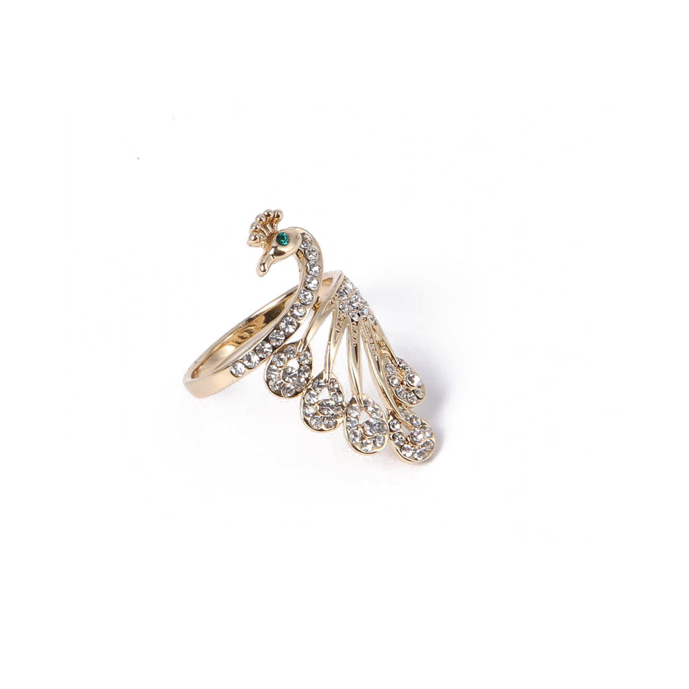 Quality Most Popular Fashion Jewelry Swan Type Glod Ring