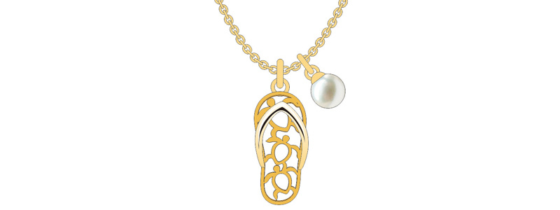 Summer Fashion Cool and Personalized Design Shoe Shape Jewelry Set