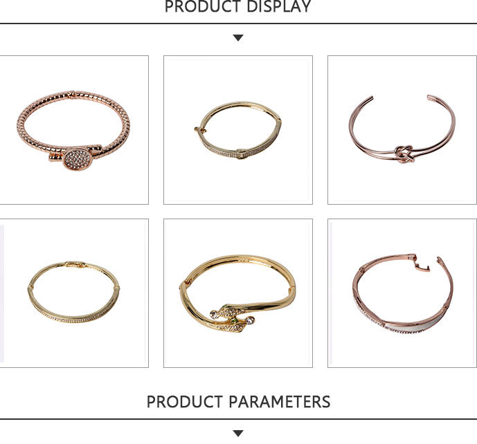 Good Guality Fashion Jewelry Gold Bracelet with Rhinestone