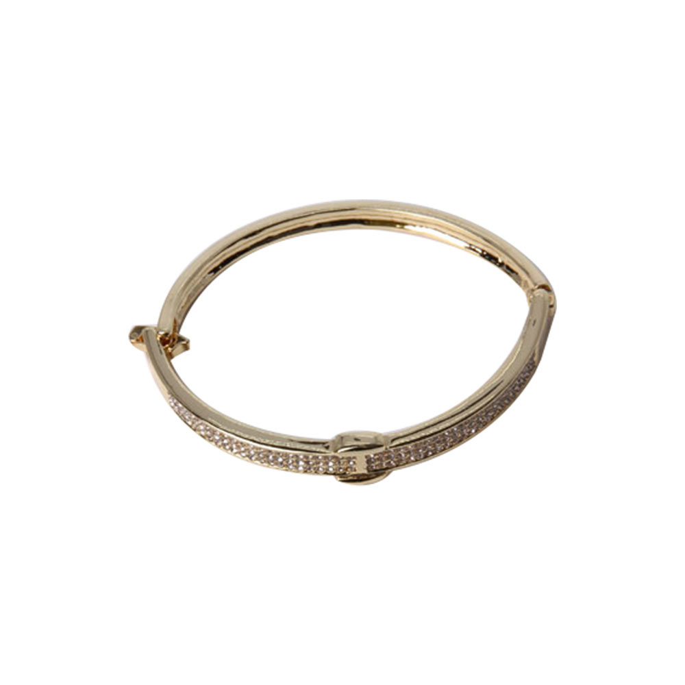 China Manufacturer Gold Rope Bracelet with Rhinestone
