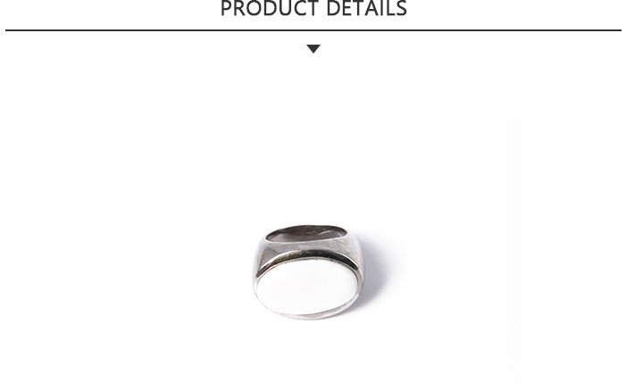 Fashion Jewellery Alloy Ring with White Rhinestone