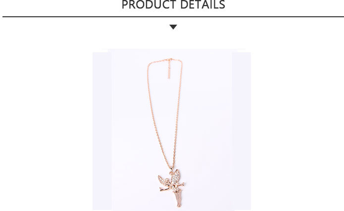 Ingenious Elf Fashion Jewelry Gold Pendant Necklace