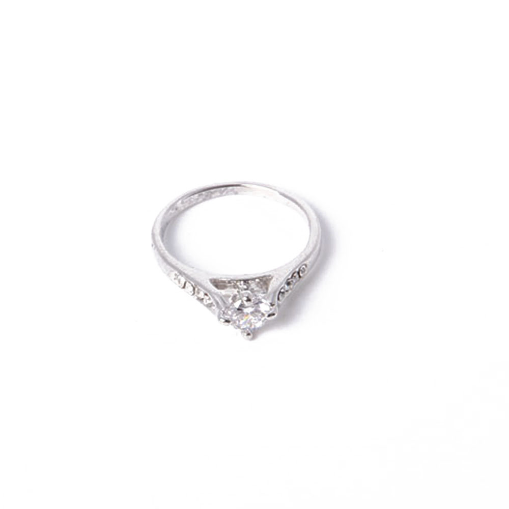 Easy Carry Fashion Jewelry Alloy Ring with Rhinestone