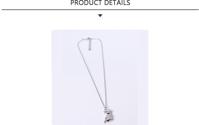 Mini Fashion Jewelry Alloy Squirrel Pendant Necklace