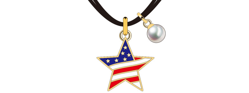 Best Fashion Classic Star Flag Pattern Jewelry Set