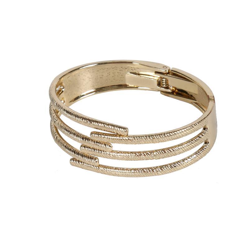 Fashion Jagged Staggered Gold Bracelet