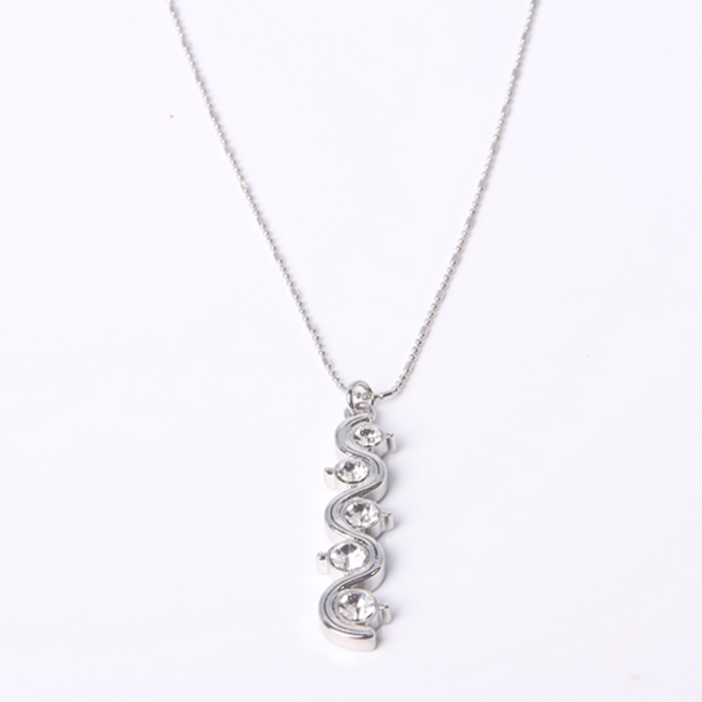 Wholesale Fashion jewelry Pendant Necklace with Rhinestone