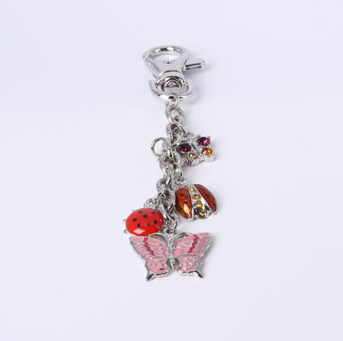 Fashion Alloy Keychain with Clothes Pattern